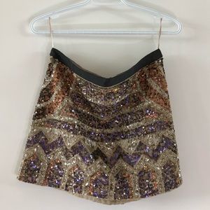 Sequin Club Monaco Party Skirt